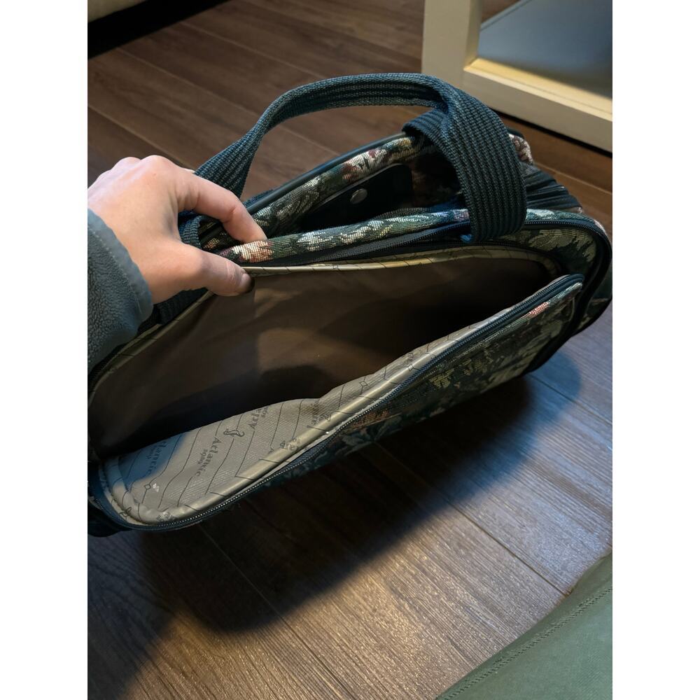 Vintage Atlantic Brand Travel bag Large 12 in x 20 - Picture 11 of 11